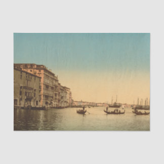 Papier Mousseline Entrée au canal grand I, Venise, Italie
