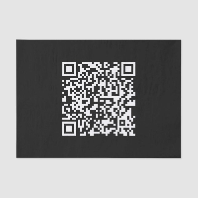 Papier Mousseline Entrer l'URL et créer un code QR numérisable | Bla (Recto)