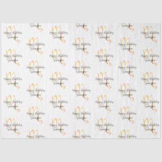 Papier Mousseline Enveloppement d'anniversaire de Scorpio