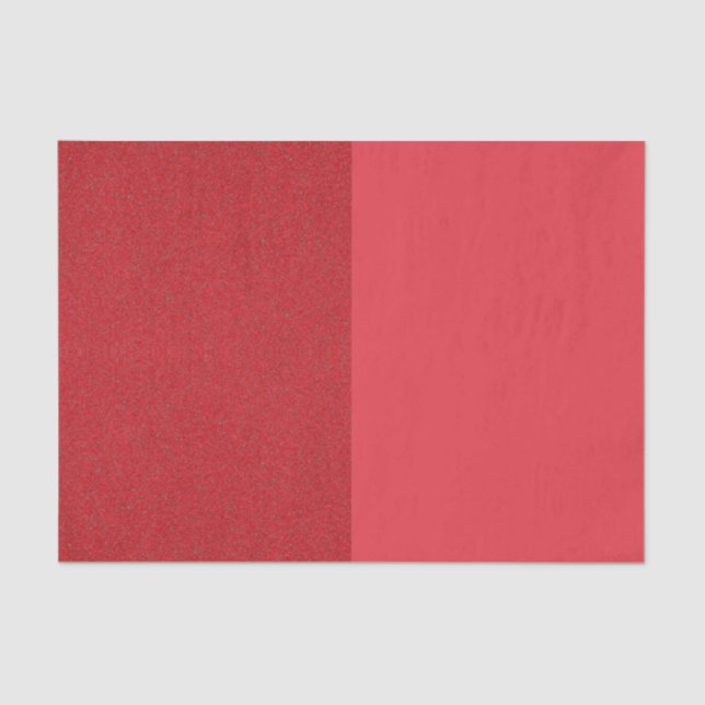 Papier Mousseline Enveloppement de tissu de tomate Red Split - Perso (Recto)