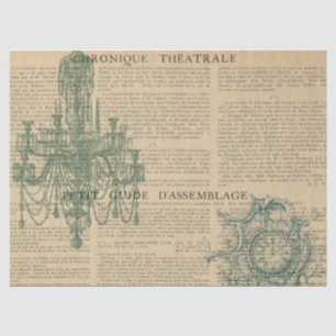 Papier Mousseline Ephemera French Paper Series Design 9