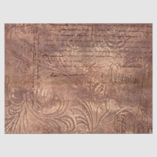 Papier Mousseline Ephemera Rose Gold Paper Series Design 15