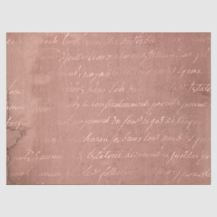 Papier Mousseline Ephemera Rose Gold Paper Series Design 16