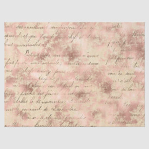 Papier Mousseline Ephemera Rose Gold Paper Series Design 19