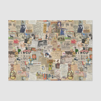 Papier Mousseline Ephemera Scatter Découpage ou papier collage