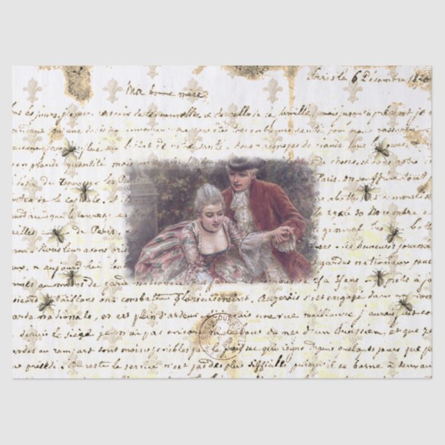 Papier Mousseline Éphémère de l'art classique (Recto)