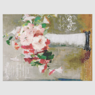 Papier Mousseline Ephémère vintage et florale