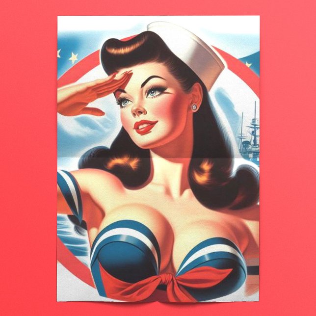 Papier Mousseline Épingle vintage (Créateur téléchargé)