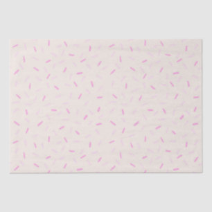 Papier Mousseline Épingles roses à main
