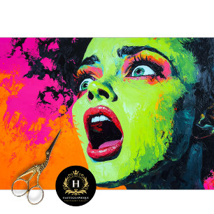 Papier Mousseline Épouse de Frankenstein Découpage papier de tissus