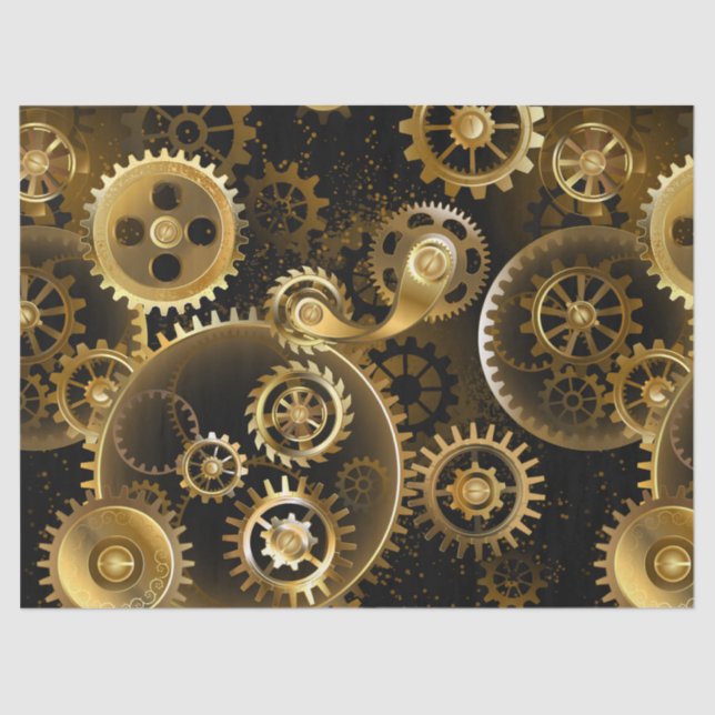 Papier Mousseline Équipements en laiton sans vapeur (Recto)