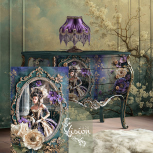 Papier Mousseline Ère de Marie-Antoinette, Beauté française de haute