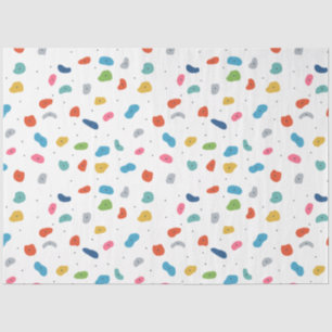 Papier Mousseline Escalade Roche Cute Kids Colorée