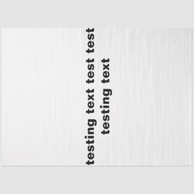 Papier Mousseline essai (Recto)