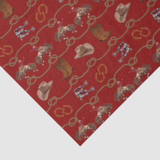 Papier Mousseline Essentiels de Rodéo Cowboy