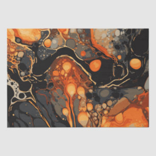 Papier Mousseline Etanche en marbre d'Halloween 8
