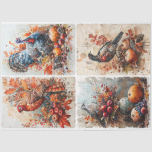 Papier Mousseline Etanche Thanksgiving