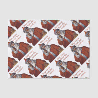 Papier Mousseline Étape à partir des biscuits