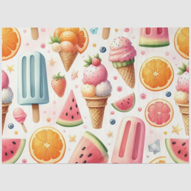 Papier Mousseline Étape Sweet (Recto)