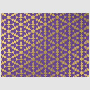 Papier Mousseline Ethnic Marocain Motif géométrique