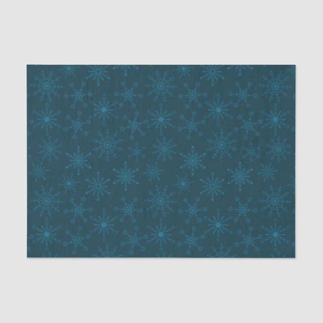 Papier Mousseline Étoile de David Snowflakes (Recto)