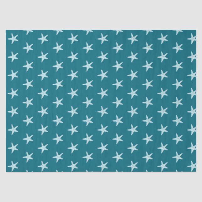 Papier Mousseline  Étoile de mer mignonne  (Recto)
