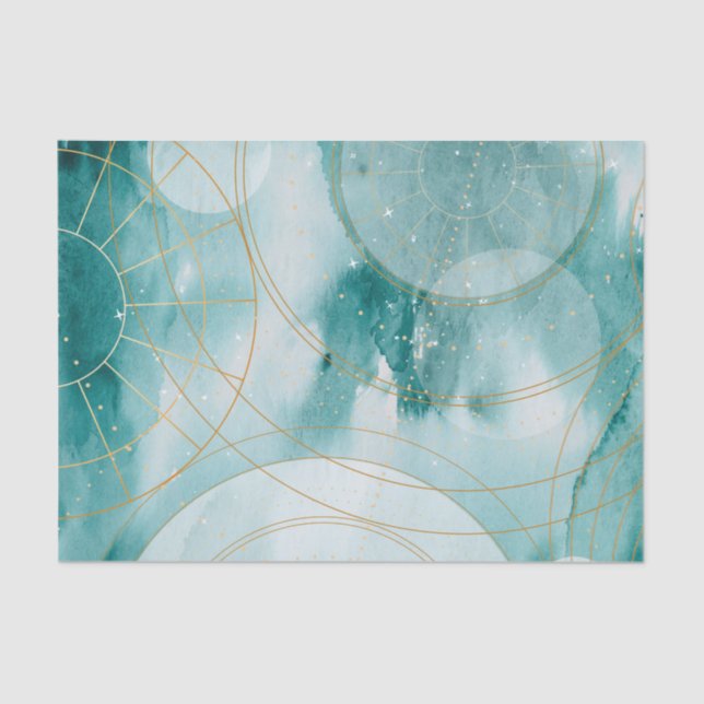 Papier Mousseline Étoiles de diplômes magiques II (Recto)