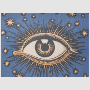Papier Mousseline Étoiles de l'œil Lune Céleste Nouveau
