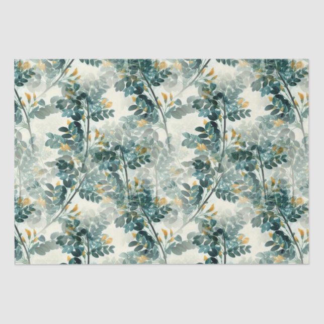 Papier Mousseline Éucalyptus (Recto)