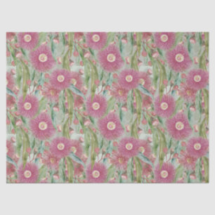 Papier Mousseline Eucalyptus Rose Après La Pluie