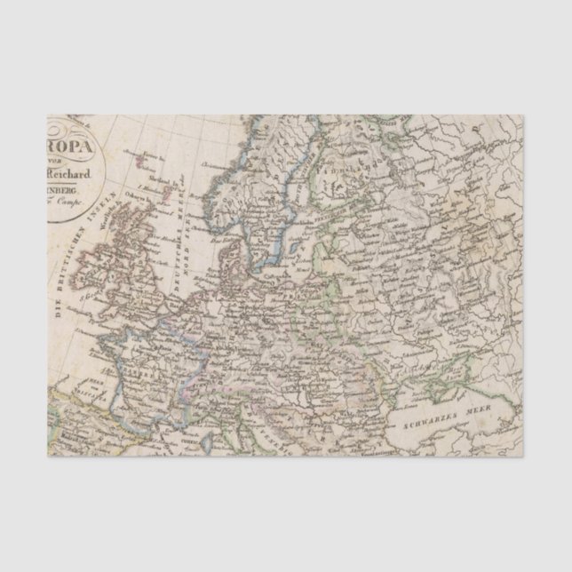 Papier Mousseline Europa (Recto)