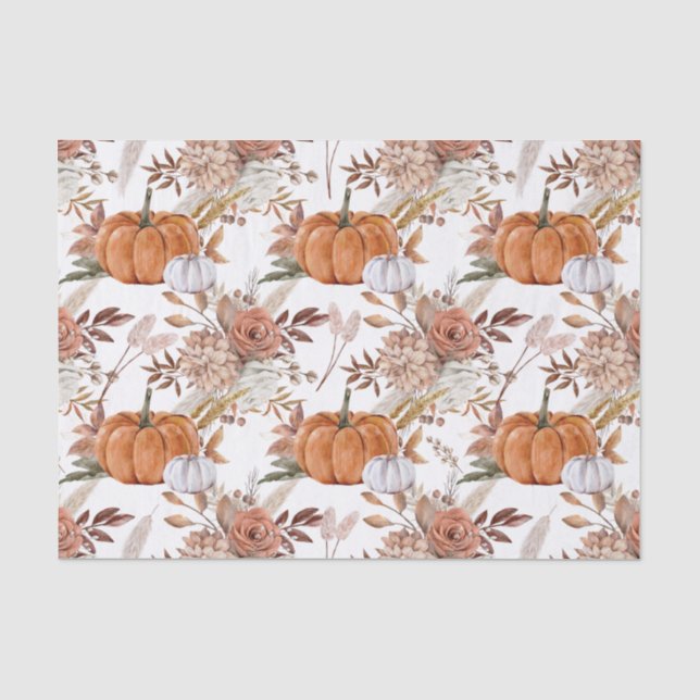 Papier Mousseline Événement d'automne (Recto)