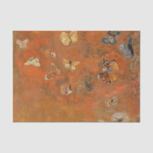 Papier Mousseline Évocation de papillons par Odilon Redon