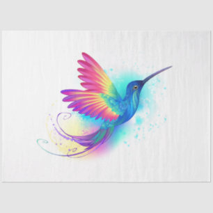 Papier Mousseline Exotic Rainbow Hummingbird