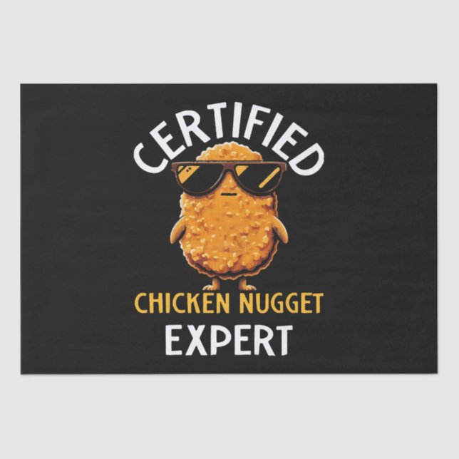 Papier Mousseline Expert certifié en nugget de poulet (Recto)