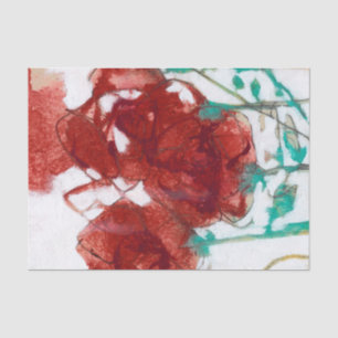 Papier Mousseline Expression Fleur I