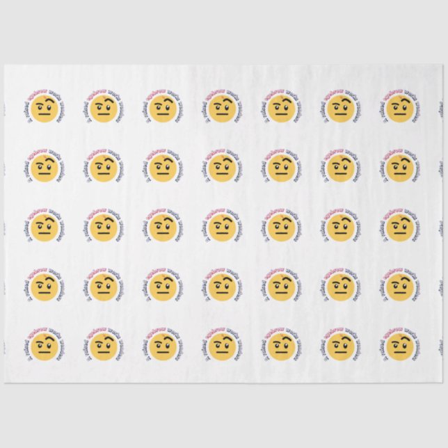 Papier Mousseline Eyebrow Sass: A Raised Eyebrow Works Wonders (Recto)