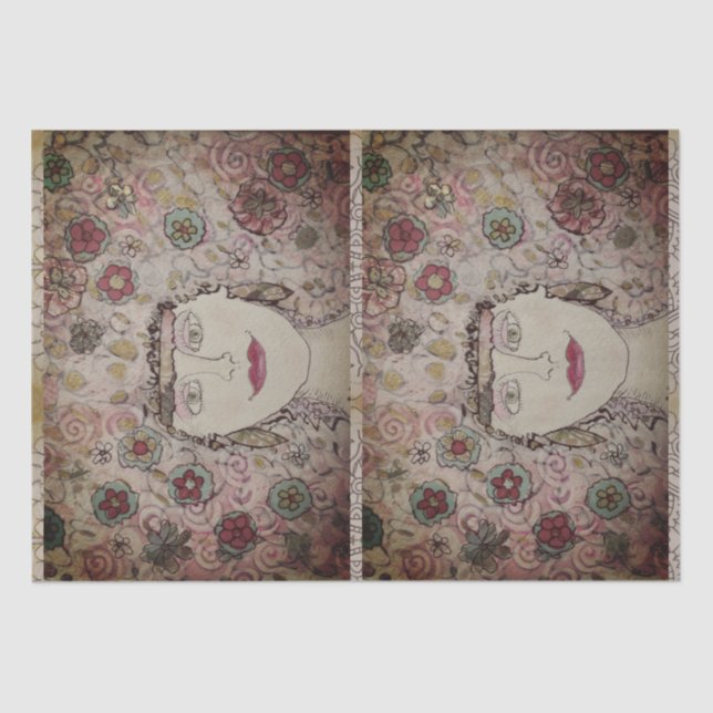 Papier Mousseline Fabuleux chapeau (Recto)