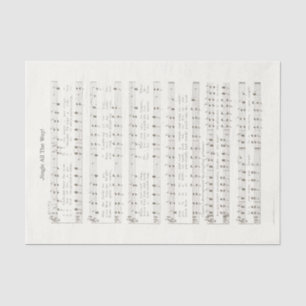 Papier Mousseline Faded Jingle Tout le chemin Découpage Artisanat pa