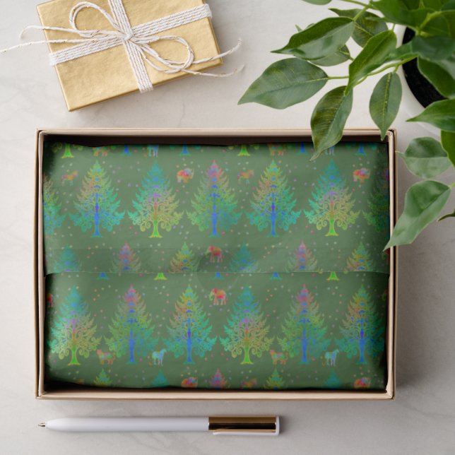 Papier Mousseline Faire des traces au printemps (Cadeau)
