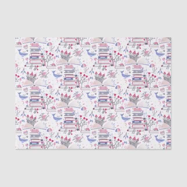 Papier Mousseline Fairytale Pop Up Livre Castle Blanc (Recto)