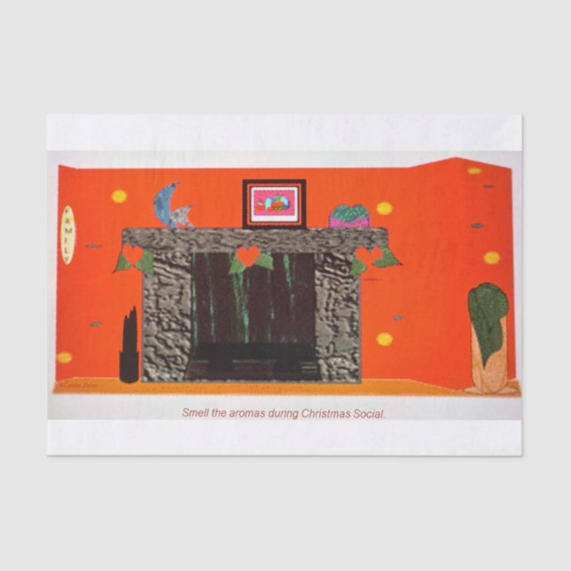 Papier Mousseline Famille sociale (Recto)