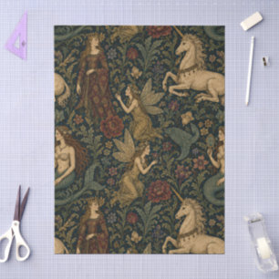 Papier Mousseline Fantaisie Académique Féminine