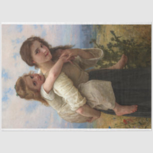 Papier Mousseline Fardeau agréable par William Adolphe Bouguereau