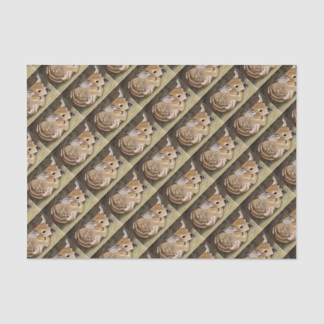 Papier Mousseline Faune (Recto)