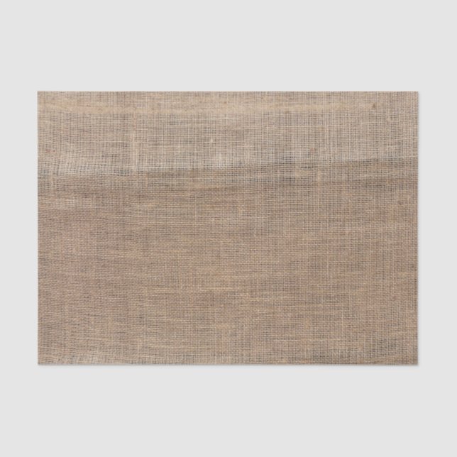 Papier Mousseline Faux Burlap Style Boho Moderne (Recto)