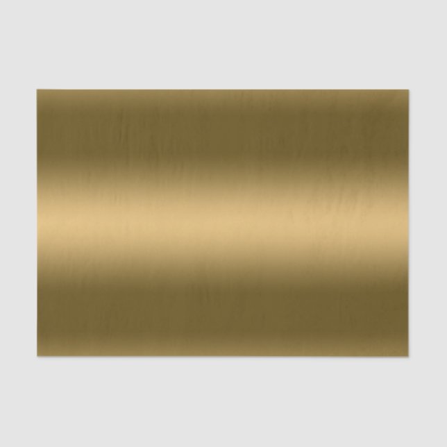 Papier Mousseline Faux Gold Gradient Metallic (Recto)