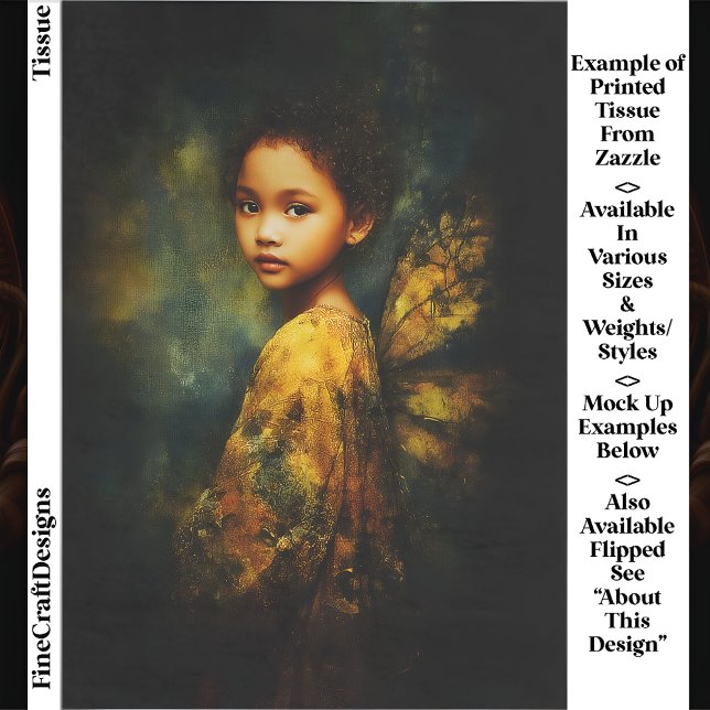 Papier Mousseline Fée de course mixte Ethereal à l'automne EG4L Déco (Créateur téléchargé)