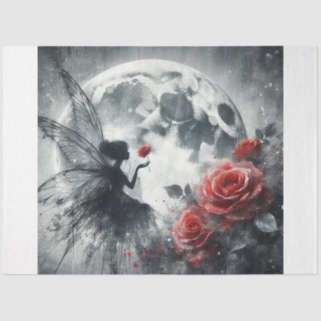 Papier Mousseline Fée magique (Recto)