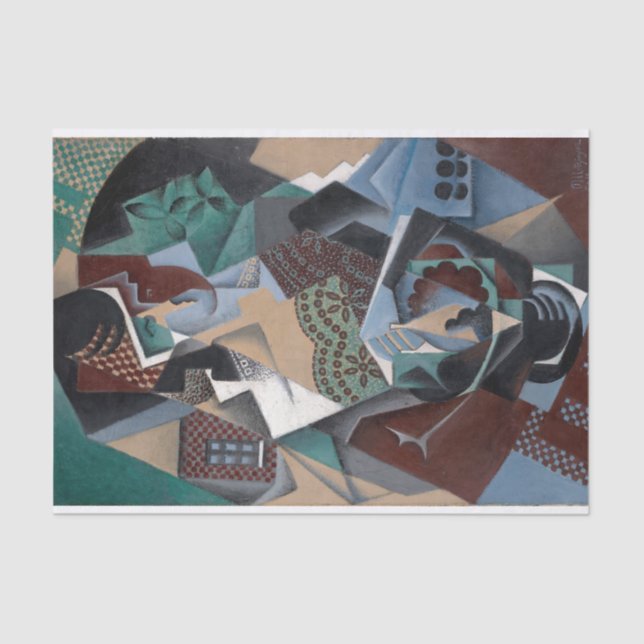 Papier Mousseline Femme au Compotier par Jean Metzinger (Recto)